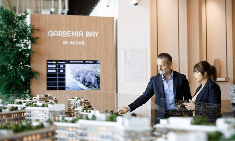 Aldar's Gardenia Bay project is a new sustainability-focused residential community on Yas Island.