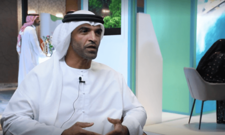 IMKAN Properties’ CEO Suwaidan Al-Dhaheri speaking to Arab News.