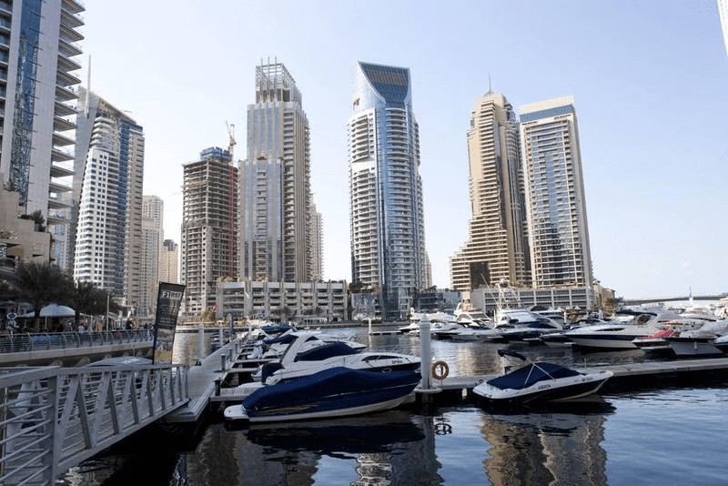 Sales of luxury homes continued to rise in Dubai amid a property market boom.