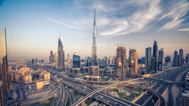 Dubai skyline with beautiful city close to it's busiest highway on traffic Source: khaleejtimes.com