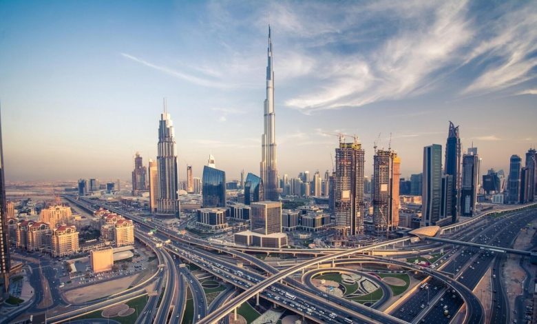 Dubai skyline with beautiful city close to it's busiest highway on traffic Source: khaleejtimes.com