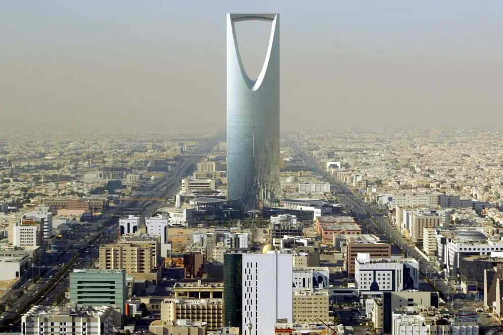 The Kingdom Tower is seen in Central Riyadh, Saudi Arabia. Image used for illustrative purpose. Peter Macdiarmid Source: Zawya.com