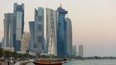 DOHA, QATAR - JANUARY 24: Views of the skyscraper skyline in Doha City, on the Corniche in Doha Bay. The county of Qatar will play host to the FIFA World Cup in 2022. (Photo by Matthew Ashton - AMA via Getty Images) Image for illustrative purpose Source: Zawya.com