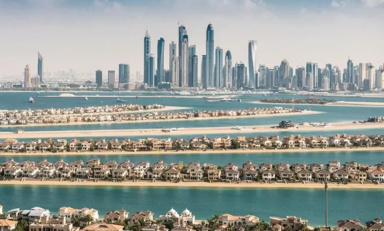The palm Jumeirah in Dubai with skyline. Image used for illustrative purpose. Source: Zawya.com
