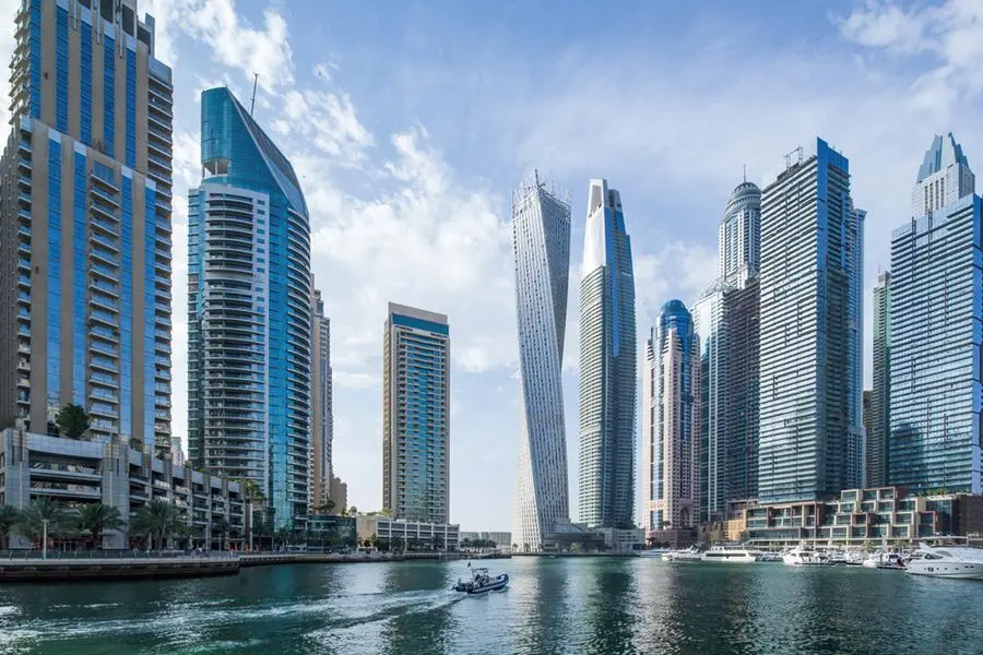 Dubai Marina District Cityscape,United Arab Emirates. Getty Images Image used for illustrative purpose. Source: Zawya.com