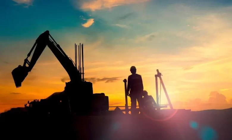 Image used for illustrative purpose. construction equipment's silhouette on sunset Getty Images/ Chaiyaporn Baokaew Source: Zawya.com