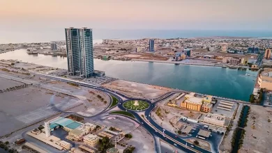 Ras al Khaimah emirate cityscape skyline rising over the mangroves and the creek in the United Arab Emirates at sunset. Getty Images Source: Zawya.com