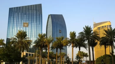 Emaar buildings, real estate property development company, and The Address apartment building, Downtown, Dubai, United Arab Emirates. Getty Images/Getty Images Source: Zawya.com