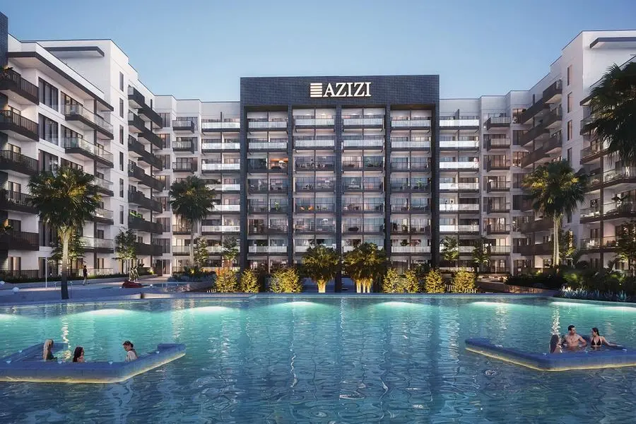 Beach Oasis render. Image Courtesy- Azizi Developments Source: Zawya.com