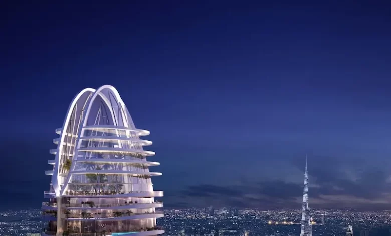 A rendering of Damac's Altitude project located in Business Bay, Dubai Source: Zawya.com