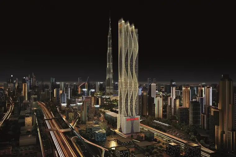 Danube Properties unveils a 101-level tower in Business Bay , Bayz101. Image Courtesy: Danube Properties Source: Zawya.com