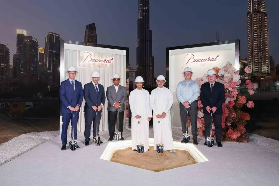 Baccarat Hotel & Residences - Groundbreaking Ceremony. Image Courtesy: Shamal Holding Source: Zawya.com