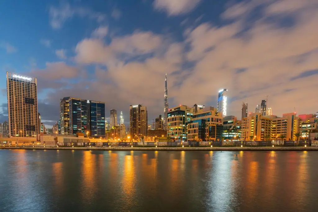 The view of Dubai Downtown Skyline at Sunset on November 27, 2018 in Dubai, United Arab Emirates. Image used for illustrative purpose. Source: Zawya.com