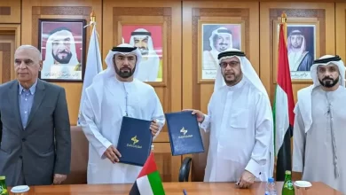 Ajman Chamber MoU signing with Al Majid Project Management Group. Image Courtesy: Ajman Chamber Source: Zawya.com