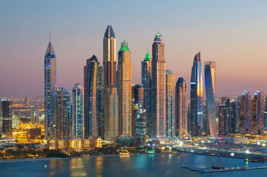 Dubai skyline. Image courtesy Dubai Media Office Twitter handle. Source: Zawya.com