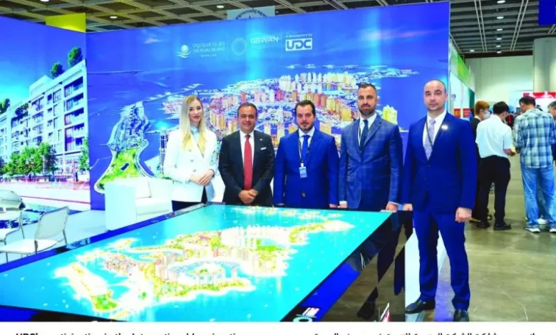 UDC, master developer of The Pearl and Gewan Islands, participated in the International Immigration & Property Expo 2024 in Hong Kong recently