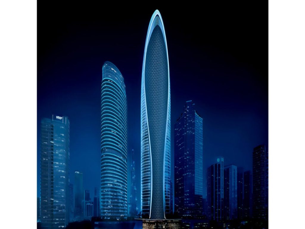 Mercedes-Benz Places Dubai will rise 341m above the city and will feature 150 residences