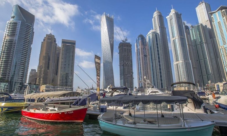 Dubai Marina was by far the most sought-after community to rent in 2015 with over 68 million searches, says dubizzle. Ñ Photo by Leslie Pableo