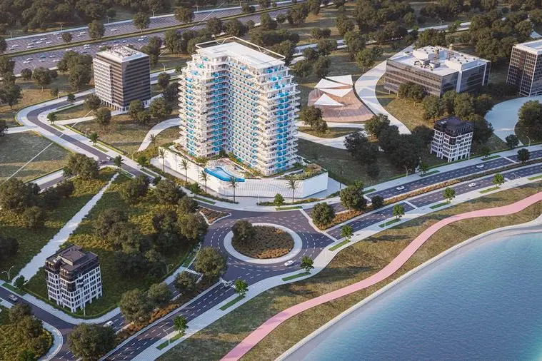 Samana Developers has launched the Samana Lake Views Project worth 1 billion ($272.2 million). Image courtesy: Samana Developers