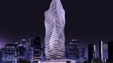 The architecturally stunning tower redefines luxury living in the heart of Abu Dhabi