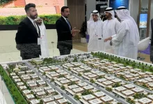 During the participation of the SCCI in the ACRES Real Estate Exhibition in Dubai. Image Courtesy: Sharjah Chamber
