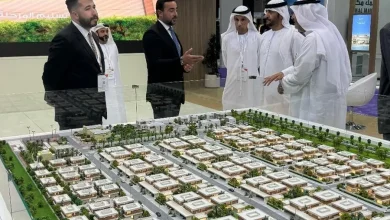 During the participation of the SCCI in the ACRES Real Estate Exhibition in Dubai. Image Courtesy: Sharjah Chamber