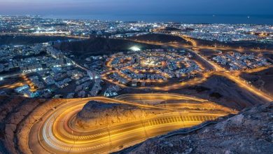 An aerial view of Muscat city at night. 18bb081b77d medium