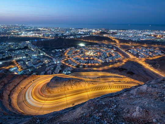 An aerial view of Muscat city at night. 18bb081b77d medium