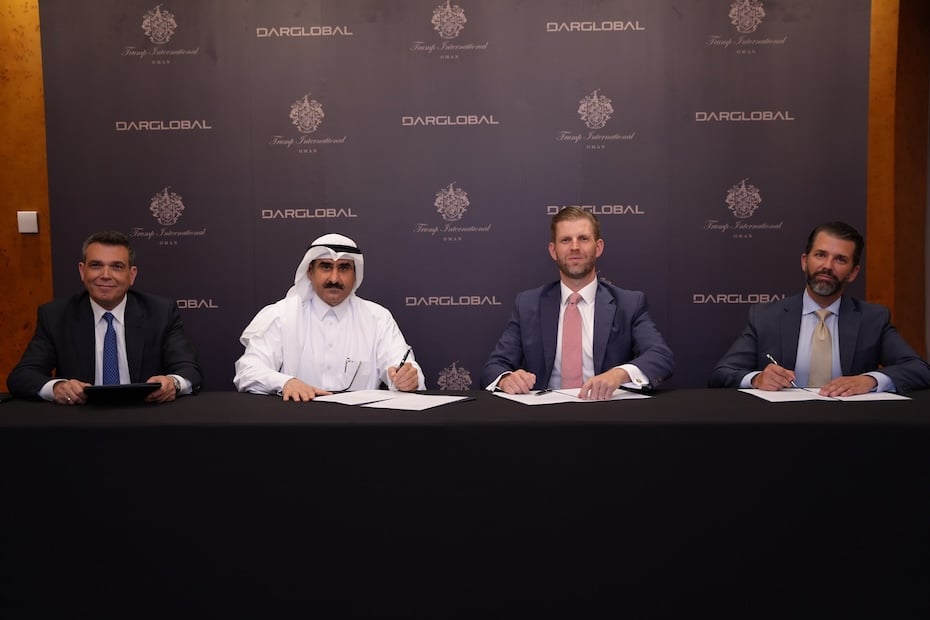 Dar Global Trump Organization Agreement Signing