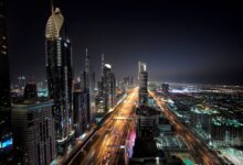 Dubai skyline Shaikh Zayed Road Dubai properties 16a63f66888 medium