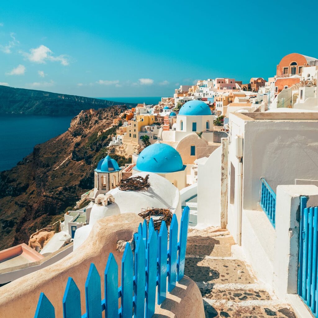 footpath in oia santorini greece royalty free image 1731437051